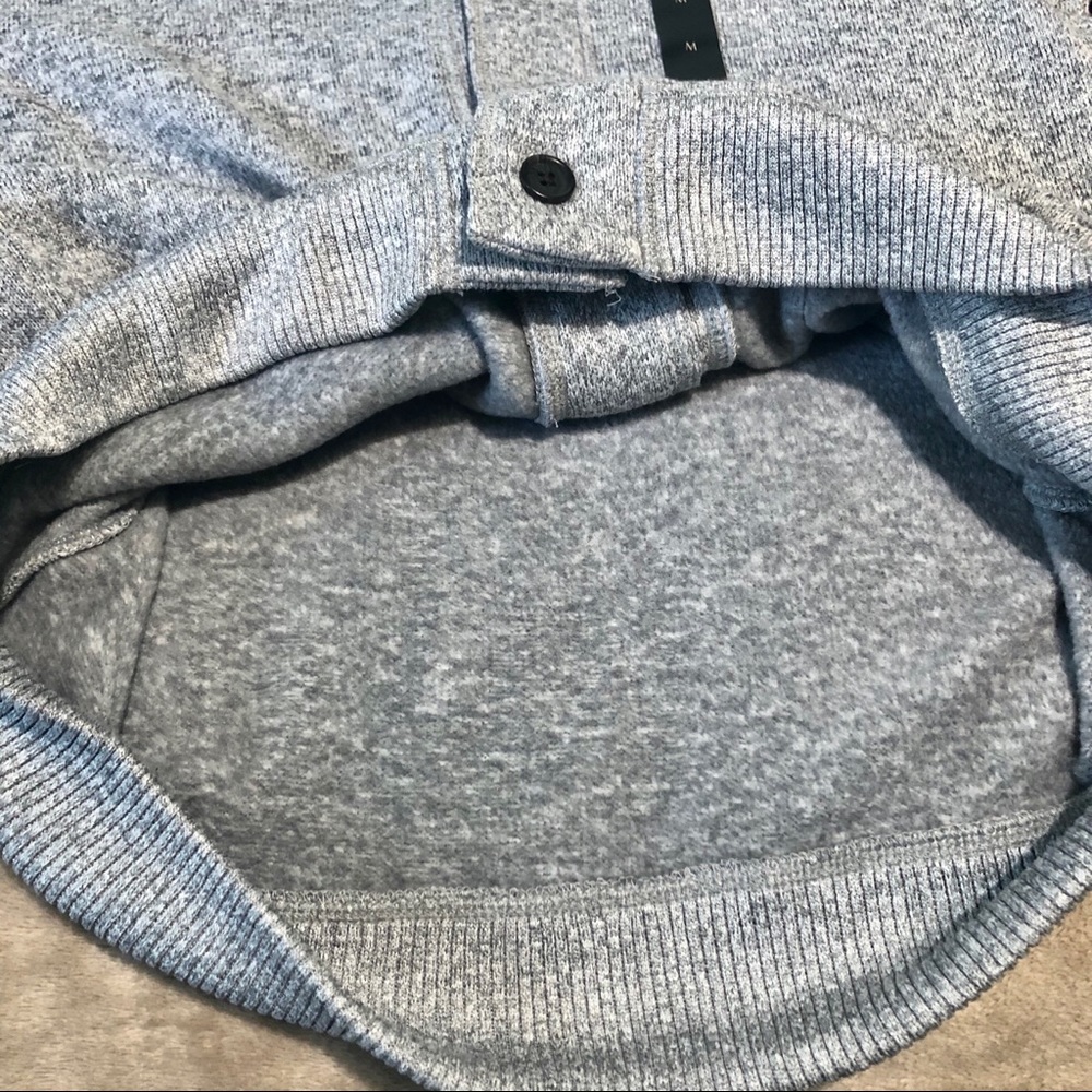 Men’s Banana Republic Heather Light Gray Cardigan - Picture 6 of 11